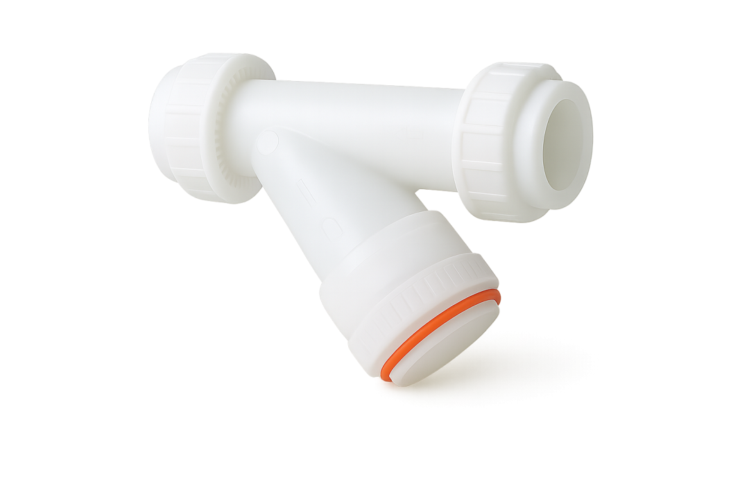 PVDF Y type strainer3 w_o background